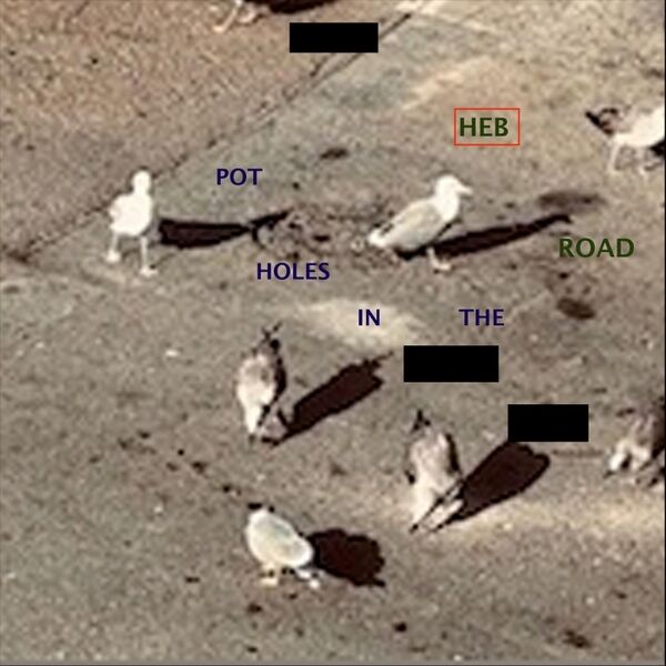 Cover art for Potholes in the Road